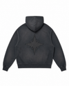 Star Hoodie back with embroidered star