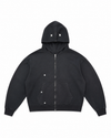 Star Hoodie front with zip and star details